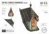 RT-Diorama 35420 Gothic Church Dormers Steep [~40-45°] 1/35
